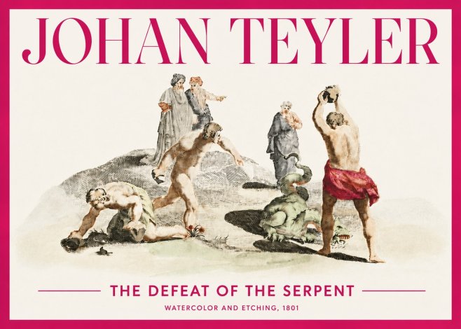 Johan Teyler Study of Ulysses and Polyphemus No4 - Póster