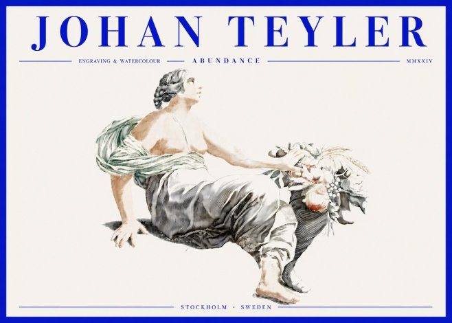 Johan Teyler Abundance No4 - Póster