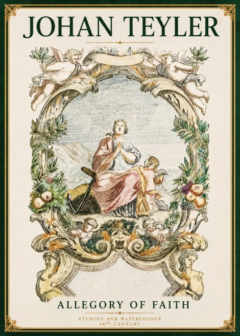 Johan Teyler Allegory of Faith No4 - Póster