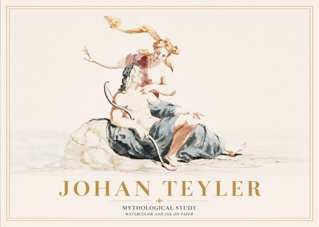 Johan Teyler Mythological Study No6 - Póster