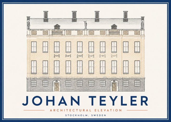 Johan Teyler Architectural Elevation No5 - Póster