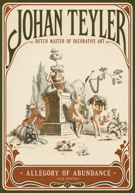 Johan Teyler Allegory of Abundance No2 - Póster