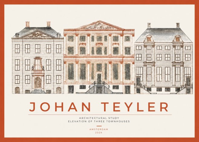 Johan Teyler Architectural Study IX No3 - Póster