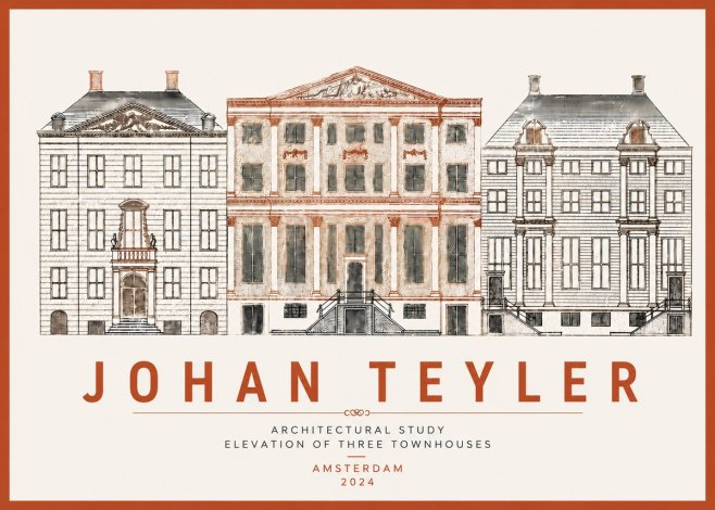 Johan Teyler Architectural Study IX No6 - Póster