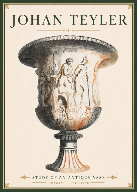 Johan Teyler Classical Urn No5 - Póster