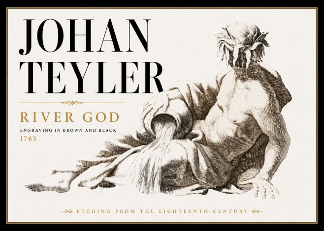 Johan Teyler River God No6 - Póster