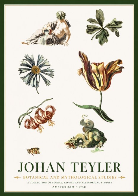 Johan Teyler Botanical and Mythological Studies No4 - Póster