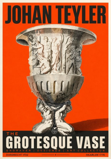 Johan Teyler The Grotesque Vase No2 - Póster