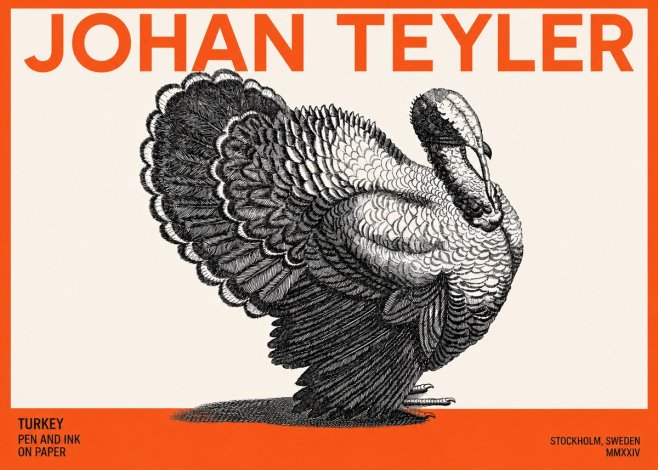 Johan Teyler Turkey No3 - Póster