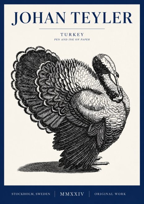 Johan Teyler Turkey No4 - Póster