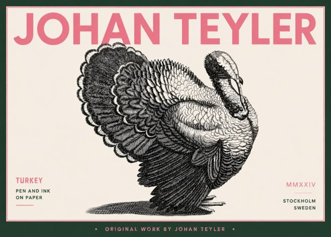 Johan Teyler Turkey No5 - Póster