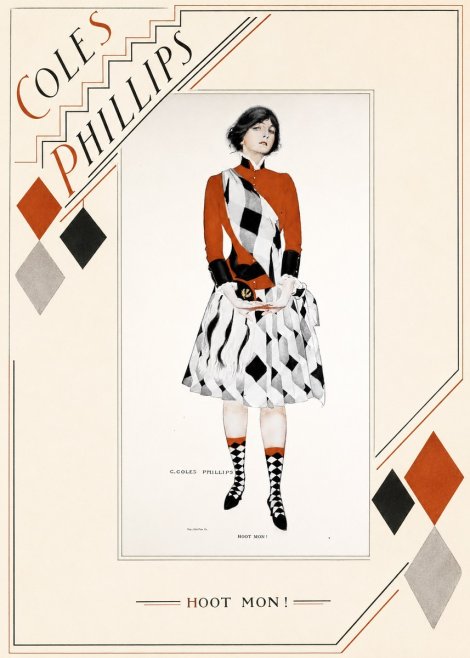 Coles Phillips Hoot Mon! No3 - Póster