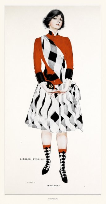 Coles Phillips Hoot Mon! No4 - Póster