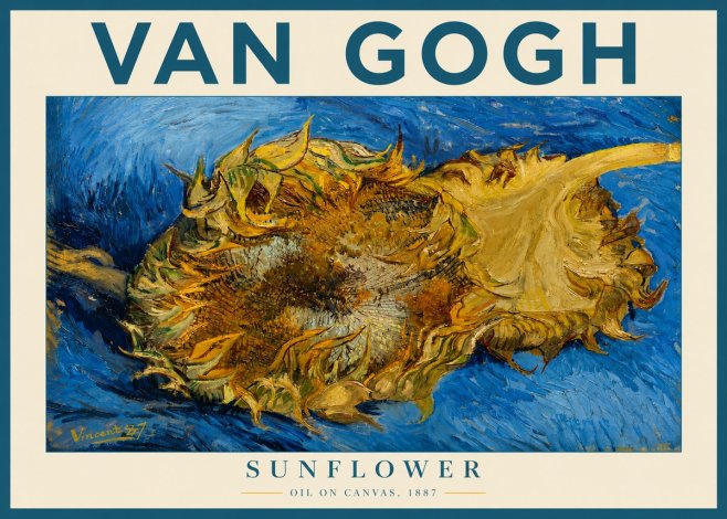 Van Gogh Sunflower No3 - Póster