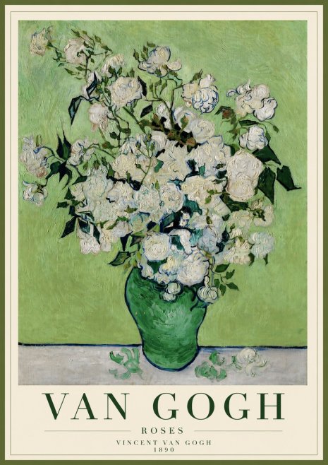 Van Gogh Roses I No3 - Póster