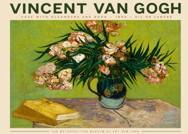 Van Gogh Oleanders No4 - Póster