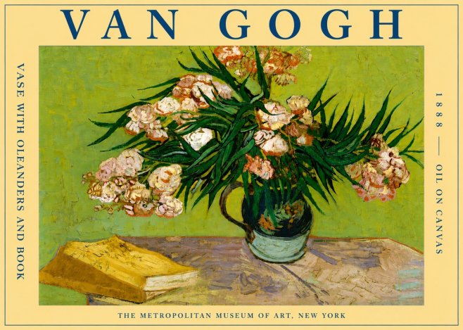 Van Gogh Oleanders No6 - Póster