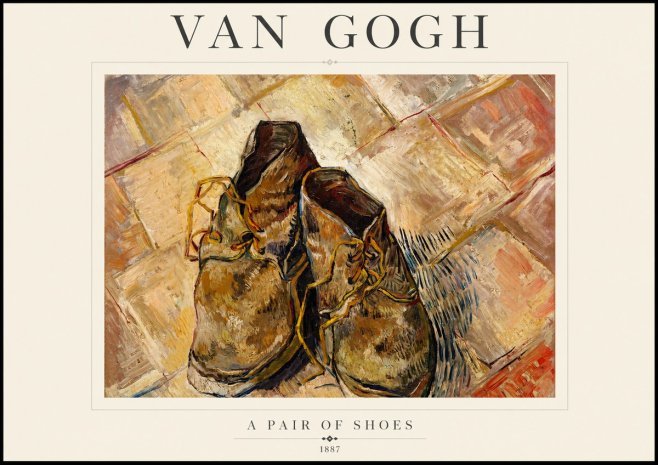Van Gogh A Pair of Shoes No1 - Póster