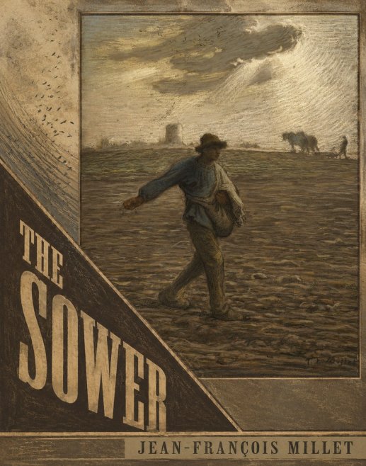Jean-François Millet The Sower I No6 - Póster