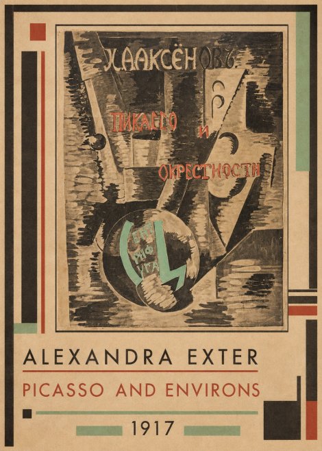 Alexandra Exter Picasso and Environs No4 - Póster