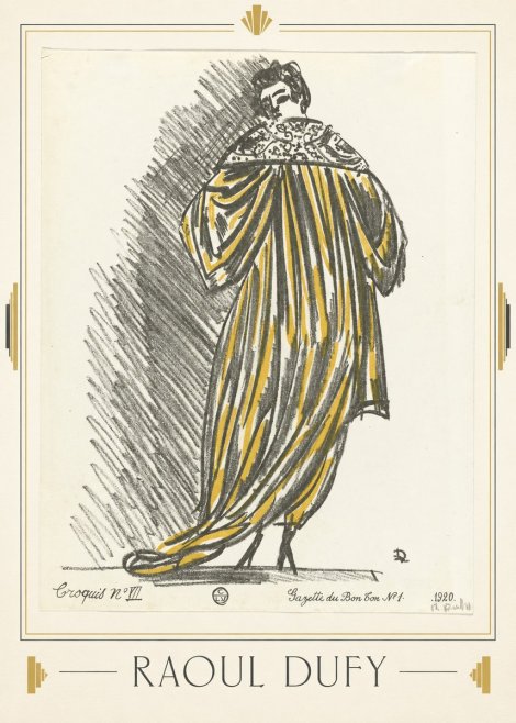 Raoul Dufy Croquis N°vii No3 - Póster