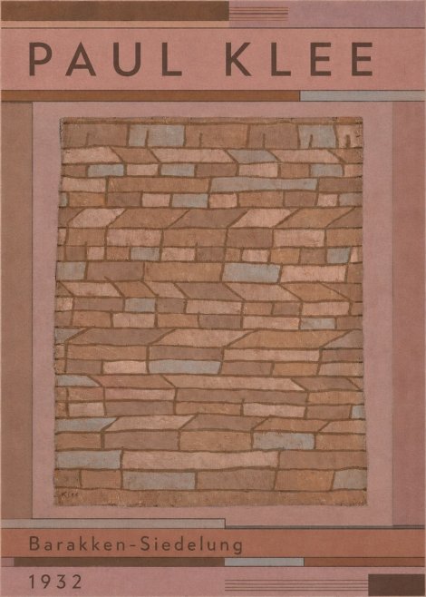 Paul Klee Barakken-siedelung No3 - Póster