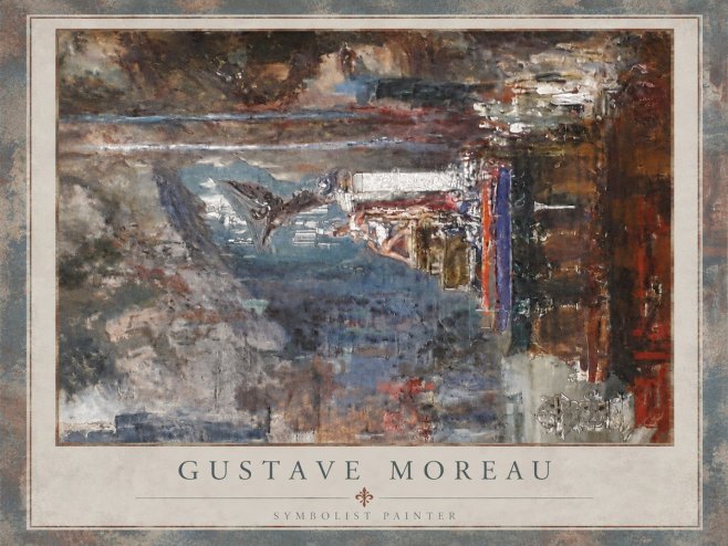 Gustave Moreau Visionary Composition No3 - Póster