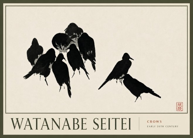 Watanabe Seitei Crows No6 - Póster