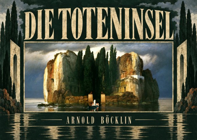 Arnold Böcklin Die Toteninsel II No5 - Póster