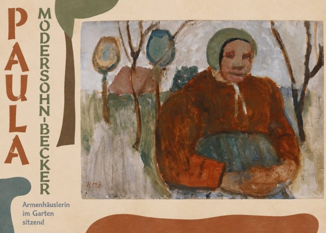 Paula Modersohn-Becker Armenhäuslerin Im Garten Sitzend No6 - Póster