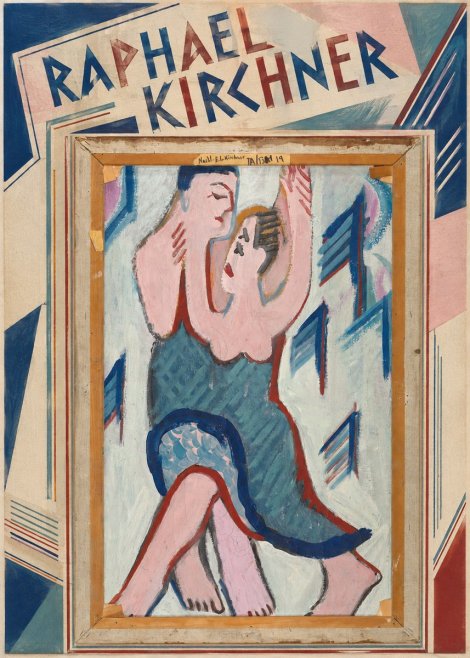 Raphael Kirchner The Dancers No6 - Póster