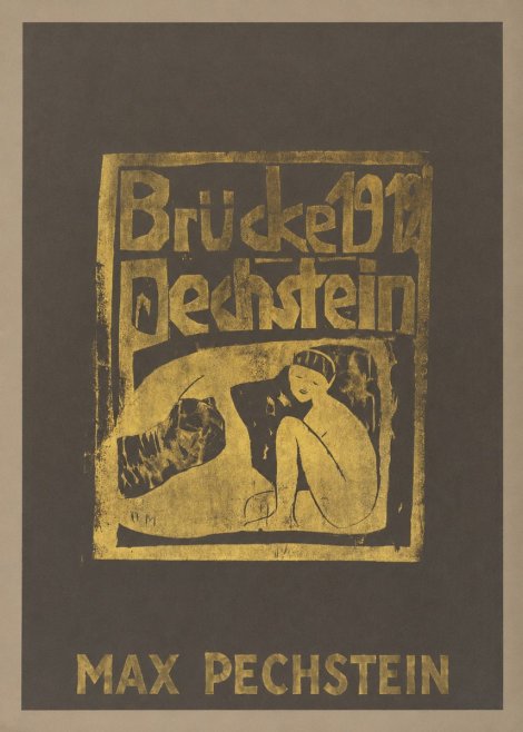 Max Pechstein Brücke 1912 Pechstein No1 - Póster
