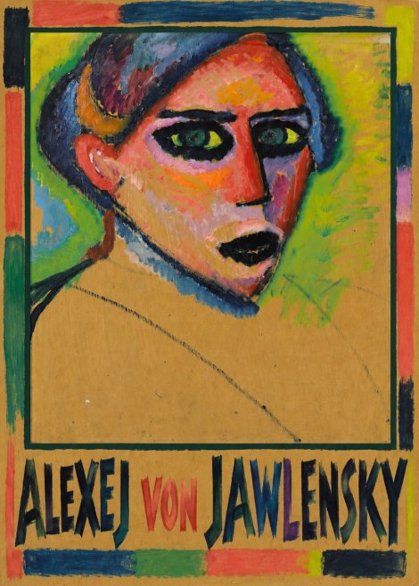 Alexej von Jawlensky Expressionist Head No1 - Póster