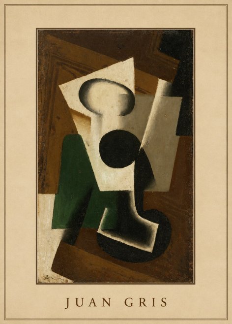 Juan Gris The Open Window No4 - Póster