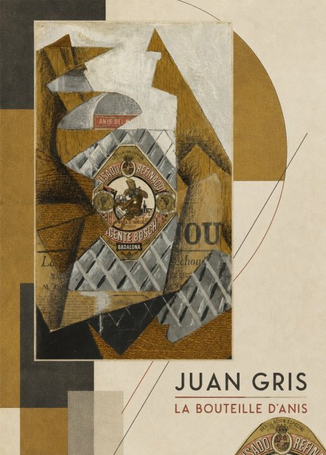 Juan Gris La Bouteille D'anis No6 - Póster