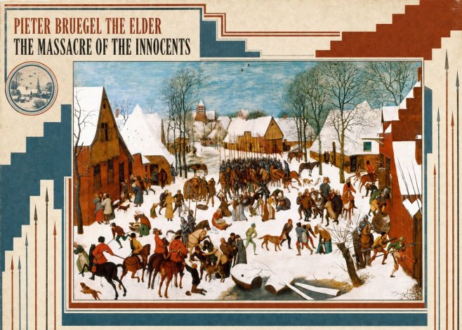 Pieter Bruegel The Massacre of the Innocents No4 - Póster