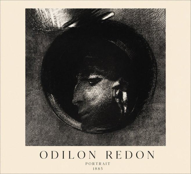 Odilon Redon Portrait No1 - Póster