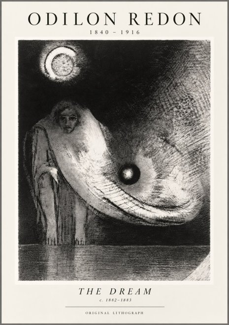 Odilon Redon The Dream No5 - Póster