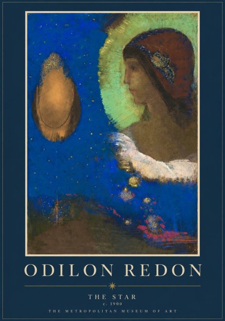 Odilon Redon The Star No2 - Póster