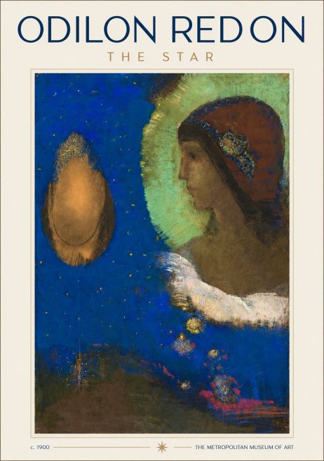 Odilon Redon The Star No3 - Póster