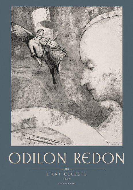 Odilon Redon L'art Céleste No2 - Póster