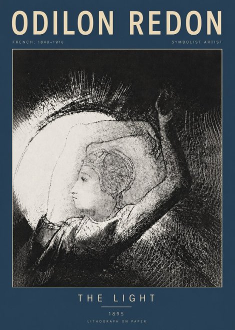 Odilon Redon The Light No2 - Póster