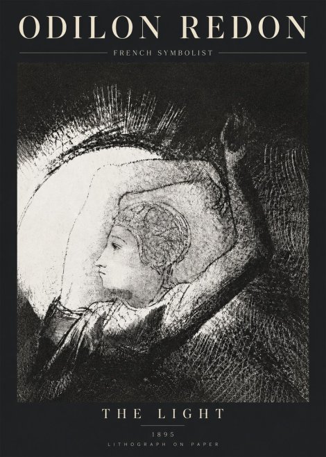 Odilon Redon The Light No3 - Póster