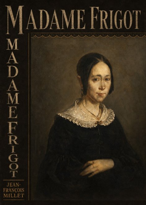 Jean-François Millet Madame Frigot No5 - Póster