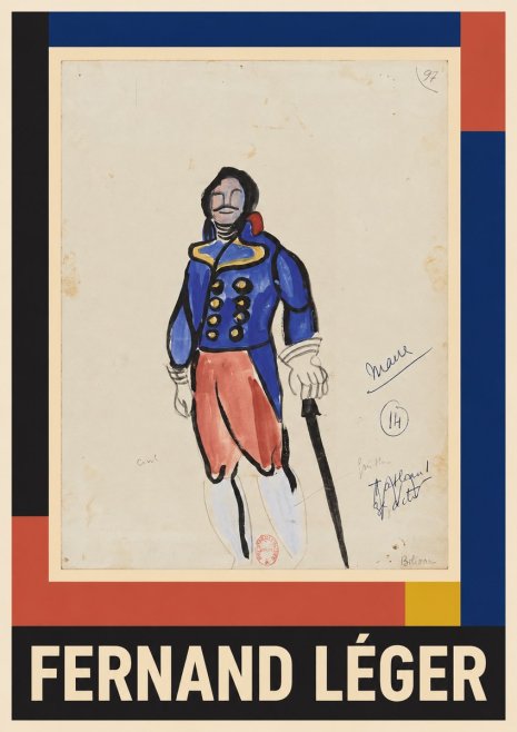 Fernand Léger Maire No1 - Póster