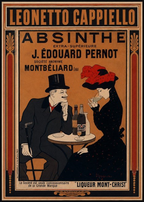 Leonetto Cappiello Absinthe J. Édouard Pernot No1 - Póster