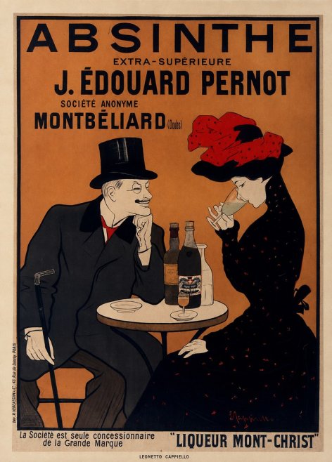 Leonetto Cappiello Absinthe J. Édouard Pernot No6 - Póster