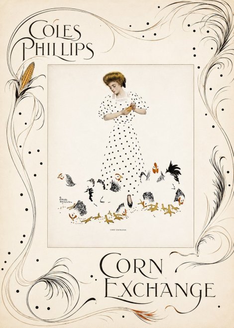 Coles Phillips Corn Exchange No2 - Póster