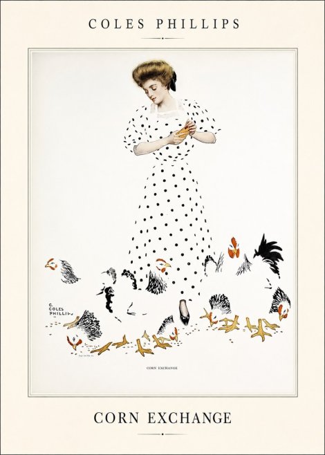 Coles Phillips Corn Exchange No4 - Póster