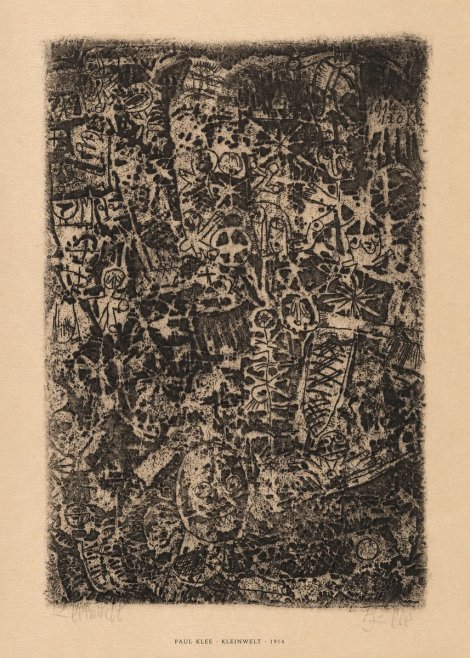 Paul Klee Kleinwelt No5 - Póster